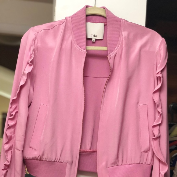 TIBI silk bomber jacket - Picture 4 of 7